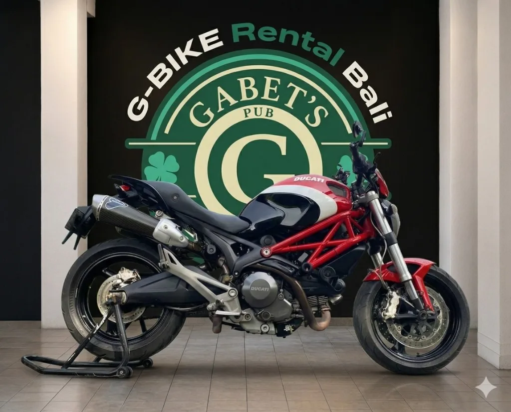 Ducati rental Bali — sport bike rental Bali