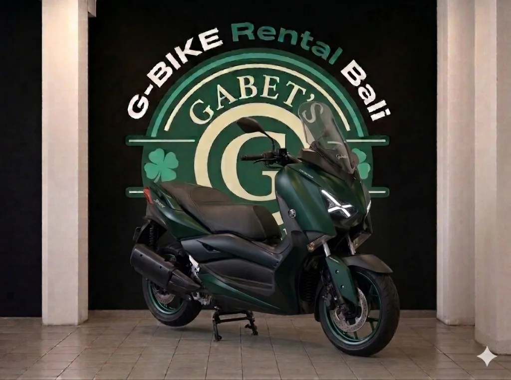 Yamaha XMAX 250 rental in Bali — premium motorcycle rental Bali