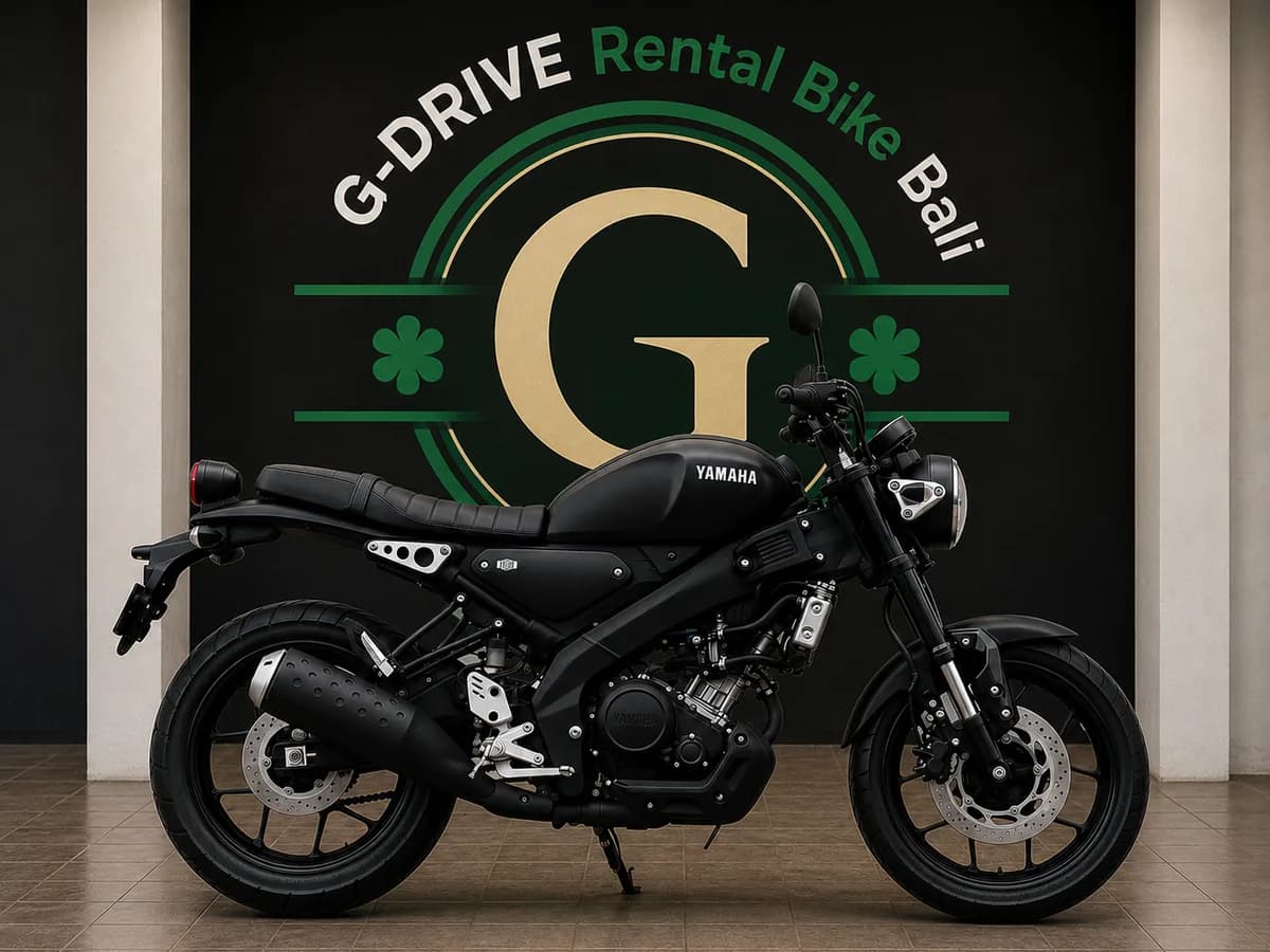 Yamaha XSR155 rental in Bali — big bike rental Bali