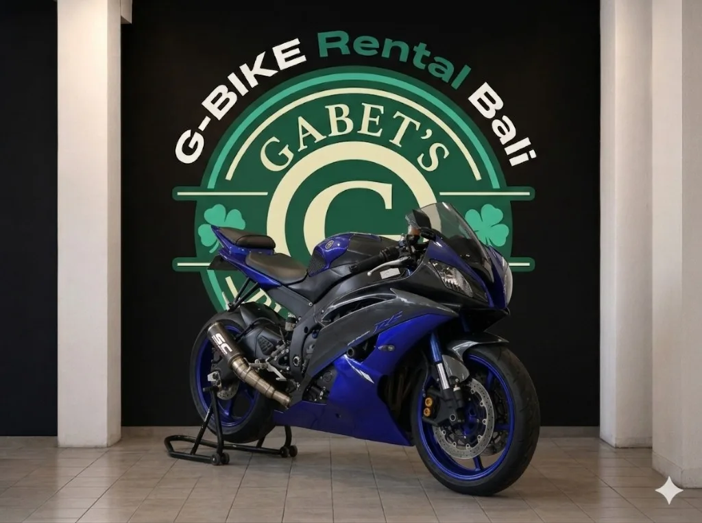 Yamaha R6 rental Bali — sport bike rental Bali